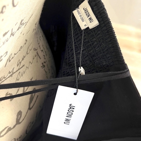 🆕NWT Jason Wu Black Cutout Dress with Bead Detail - Picture 6 of 6